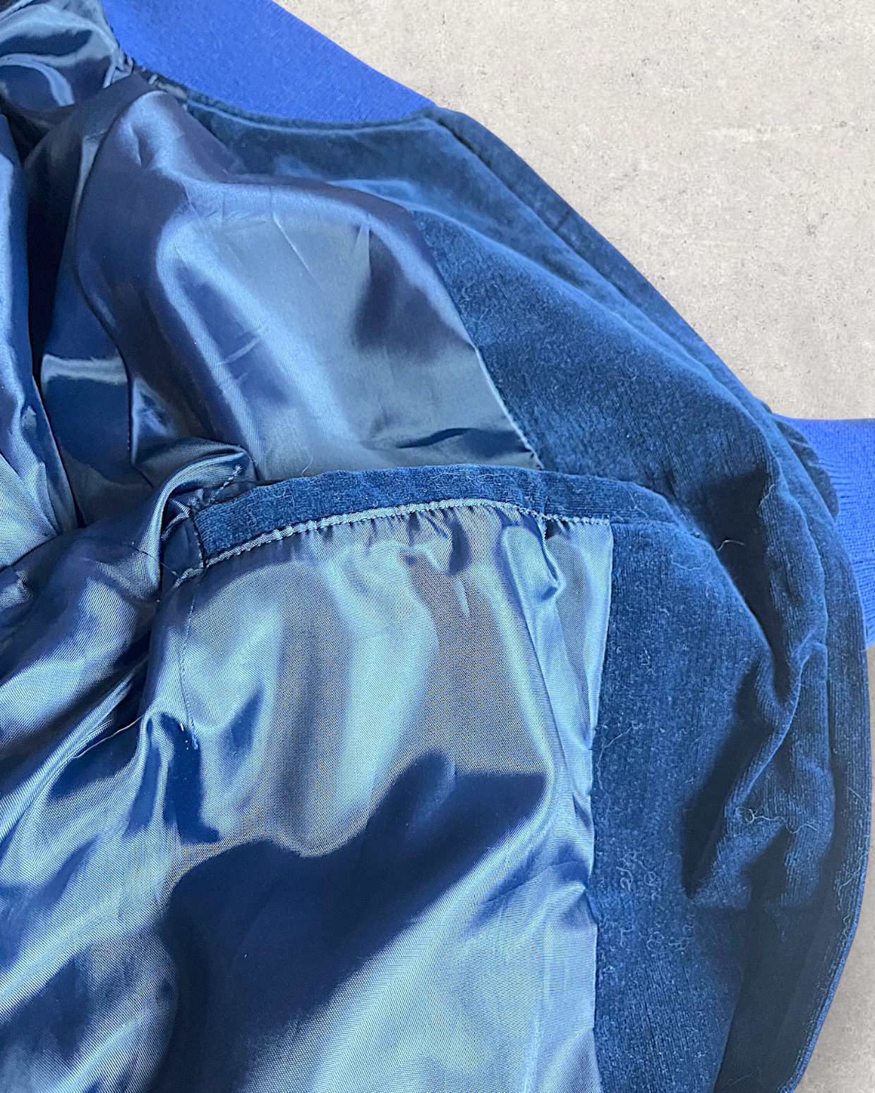 【M or S】Japan Yokosuka Velvet Sukajan Jacket – Dragon Embroidery Souvenir Jacket Navy