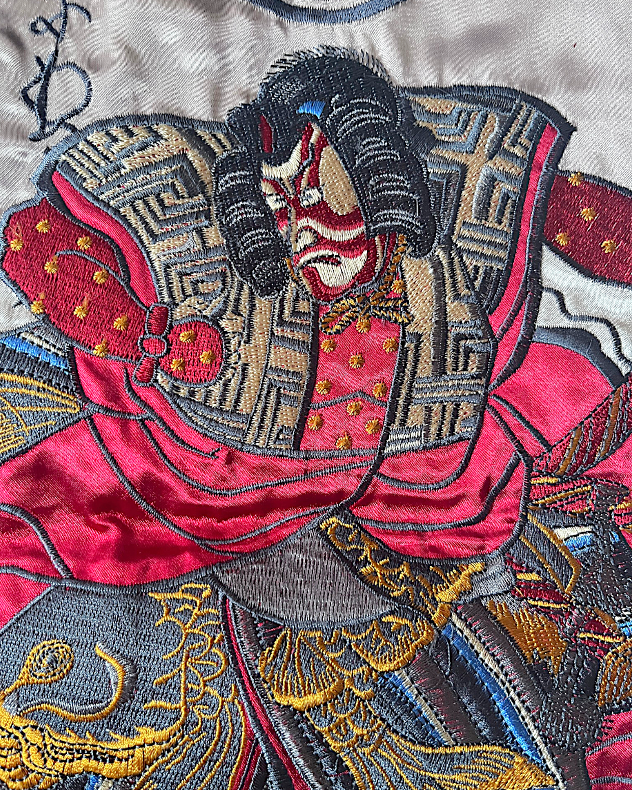 [KOKURYU - Black Dragon]  Bomber jacket Vintage / Single