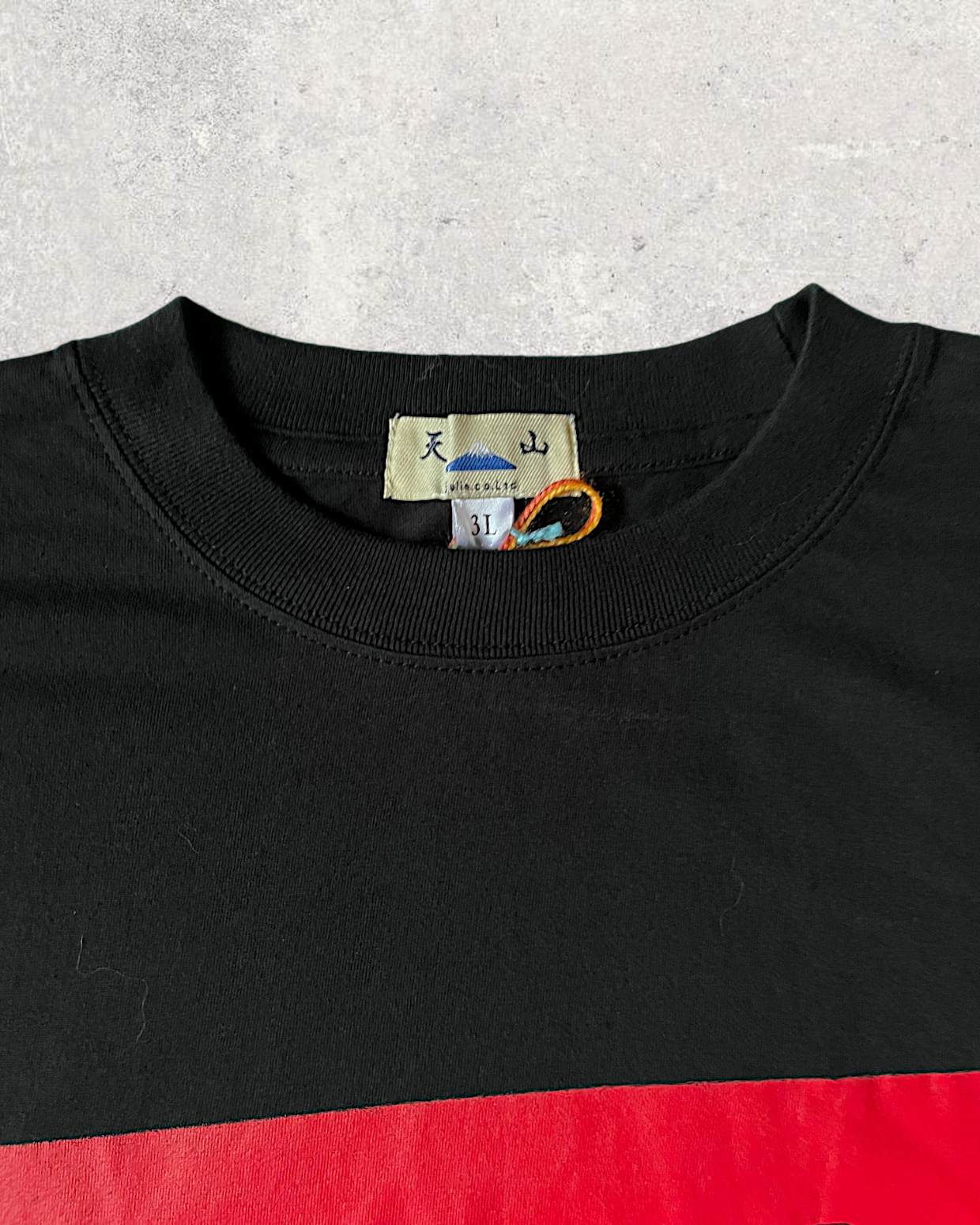 [L/3L]Japanese Wave Graphic T-Shirt | Great Wave Design | Black | Size L / 3L | New