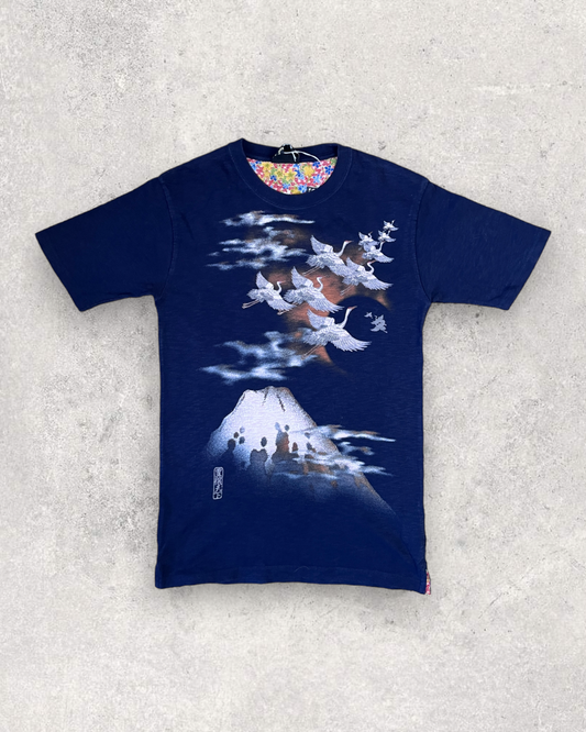 [THE FLYING CRANE] T-shirt / Vintage
