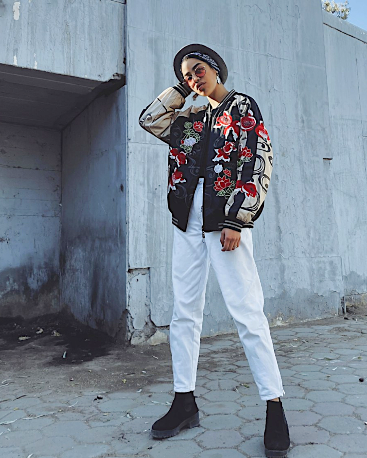 【XXL】 Miyabi Musubi Reversible Sukajan – Dragon & Tiger / Goldfish & Lotus Embroidery Souvenir Jacket
