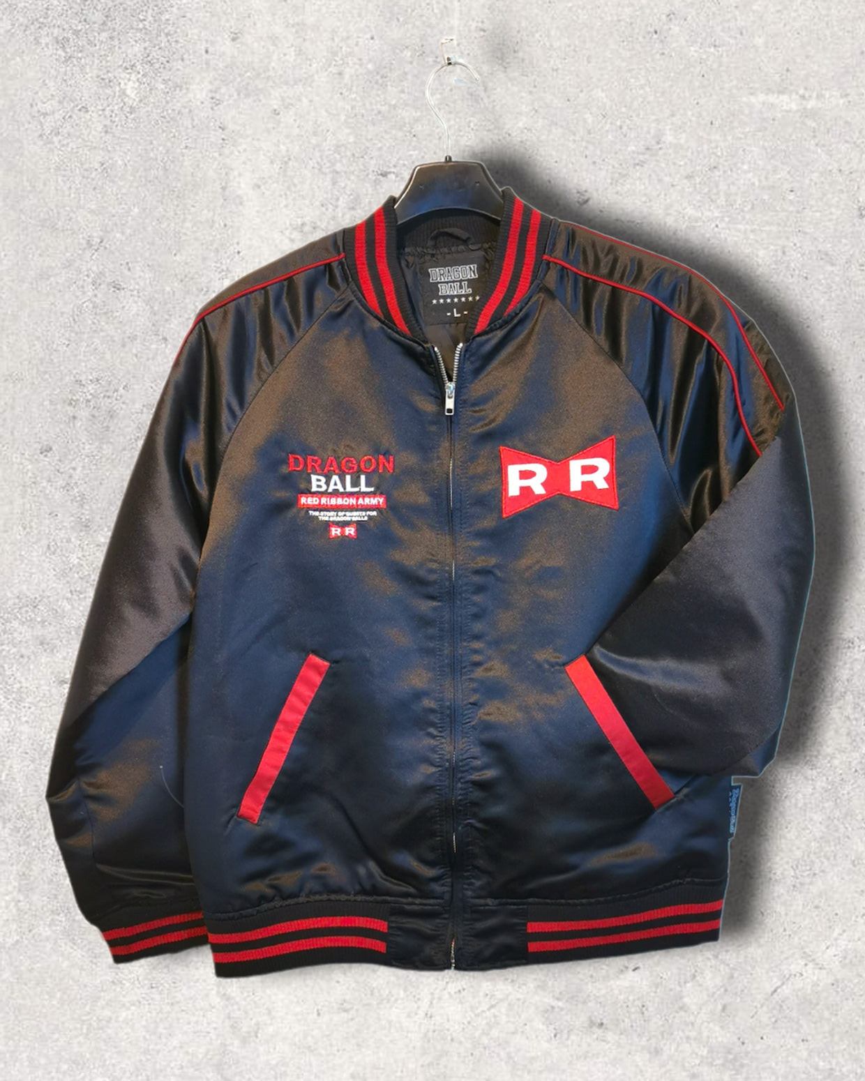 [RED RIBBON ARMY - DRAGONBALL]  Bomber jacket New / Single