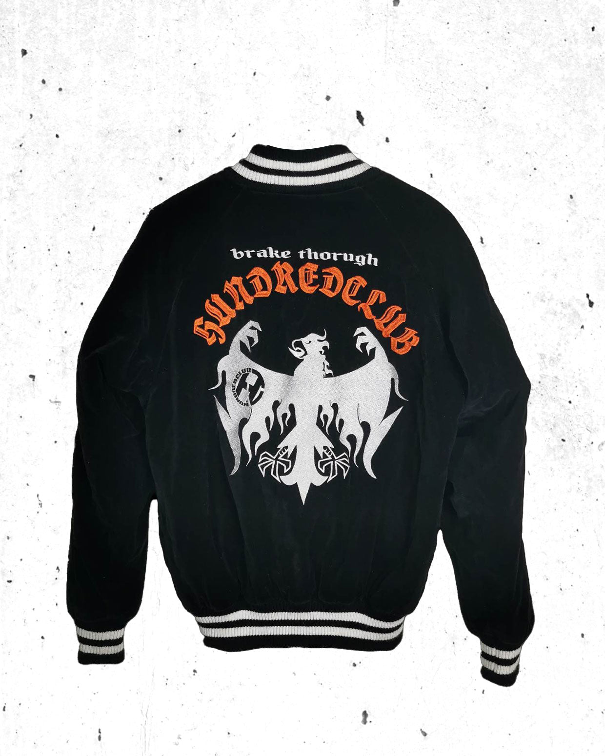 [HUNDRED CLUB]    Bomber jacket Vintage / Reversable