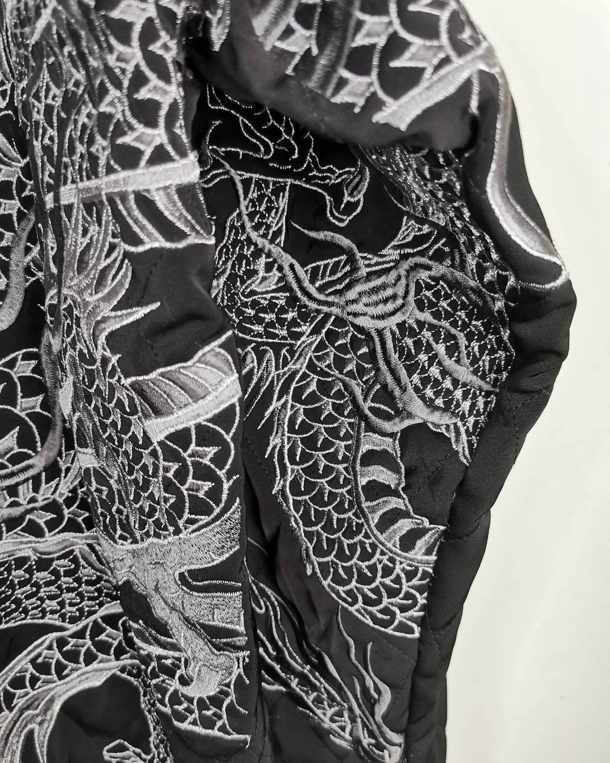 [Devine Dragon] - Vintage  Bomber jacket / Single