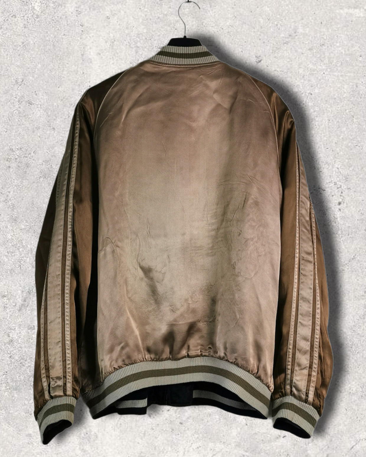 [THE GOD OF FIRE - ASHURA]  Bomber jacket Vintage / Reversable