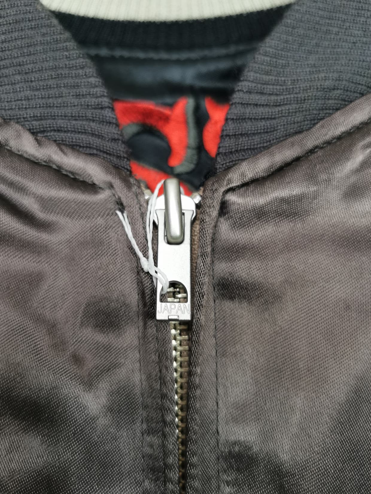 [TILL DEATH DO US PART]  Bomber jacket Vintage / Reversable