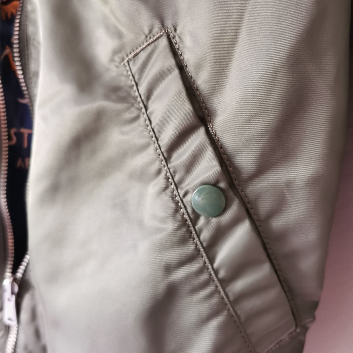 [XL] ALPHA INDUSTRIES - MA-1  [TAKA and DRAGON] Vintage / Reversable