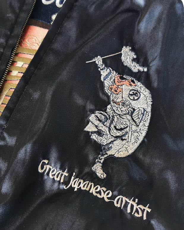 ジャケット・アウター 90s Mr.bogey japanese souvenir jacket Mr. Bogey / Souvenir Jacket